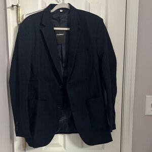 Men's Dark Blue Blazer Medium